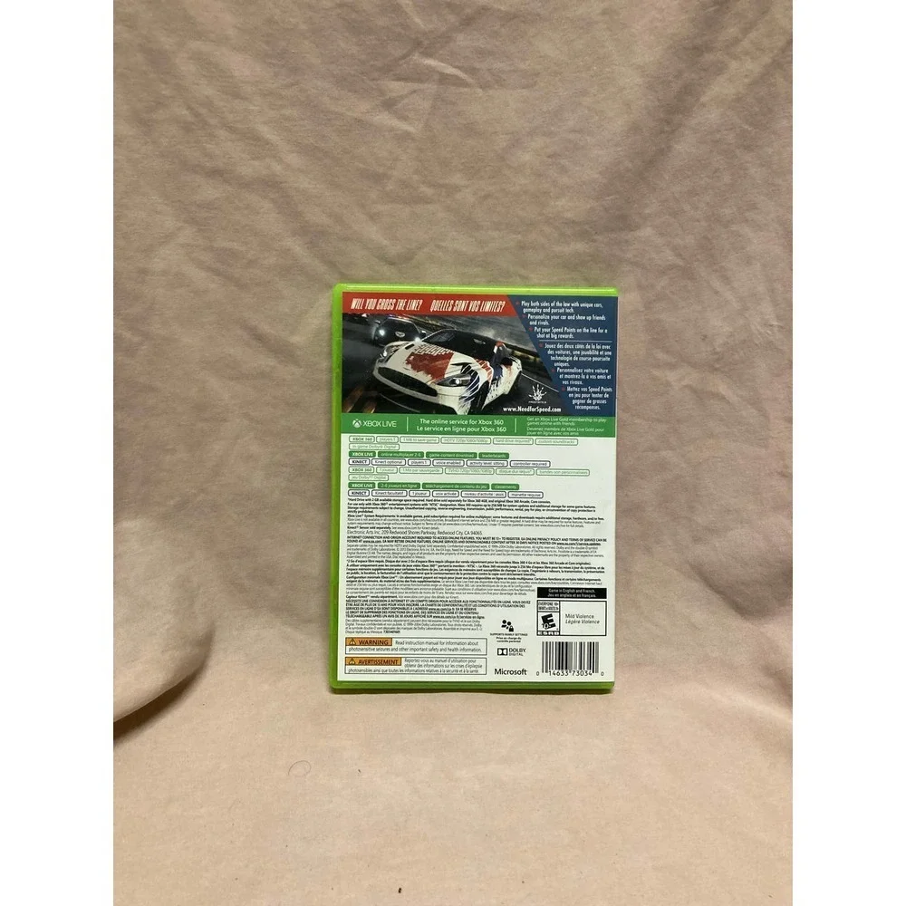 Need for Speed: Rivals (Microsoft Xbox 360, 2013) CIB